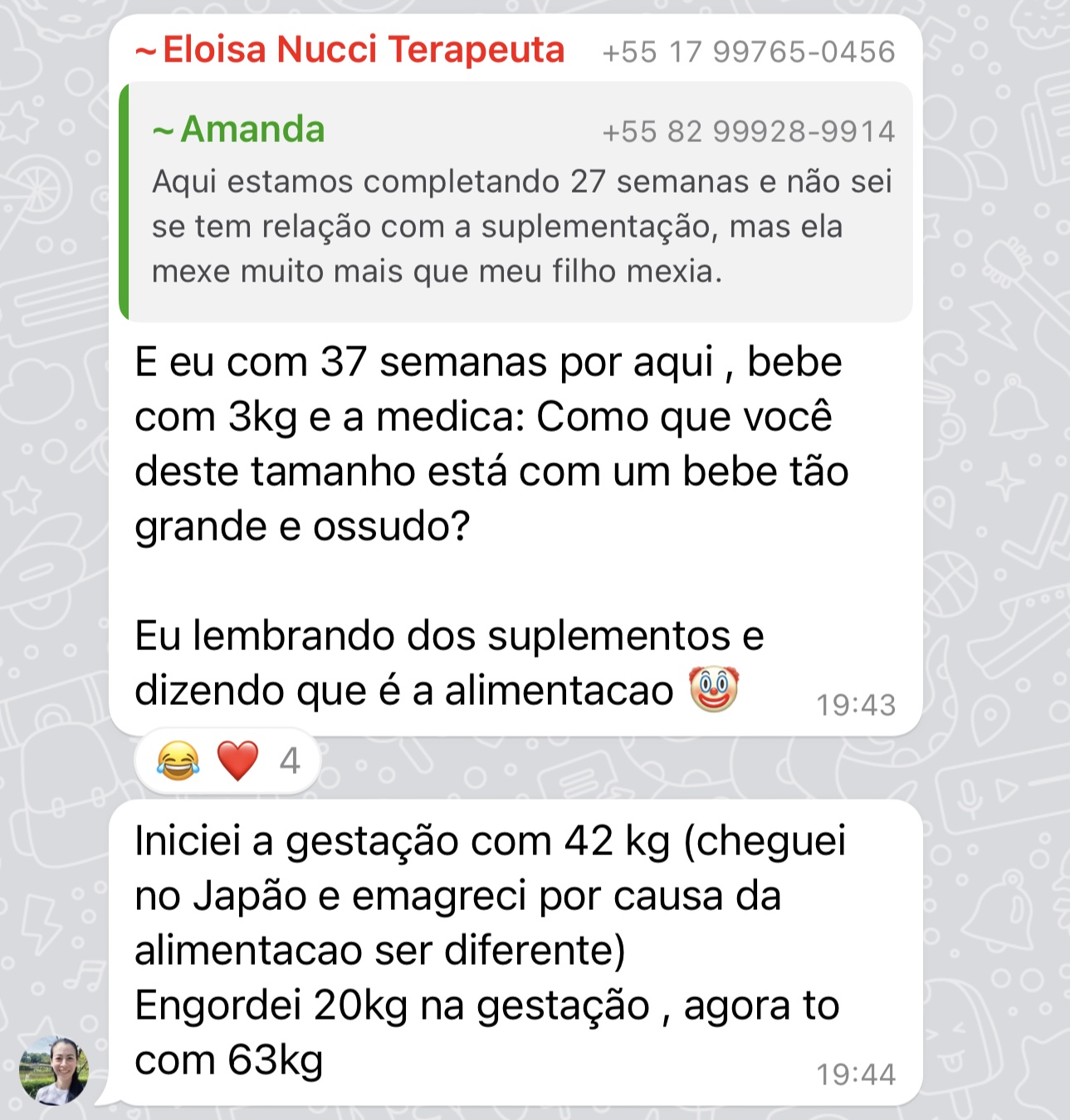 Depoimento de mãe que aplicou o Método DVP
